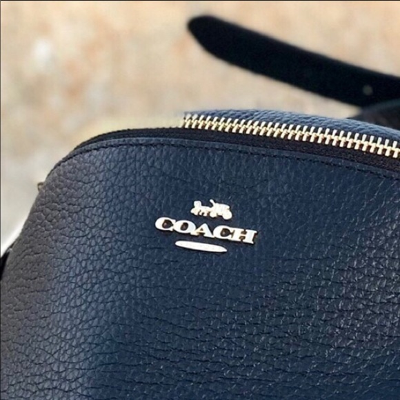 COACH Belt Bag / Fanny Pack Pebble Black - Picture 6 of 11